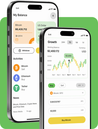 Legacy Bitfundex-Handelsplattform mit Echtzeit-Marktdaten